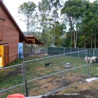 <p>The new environmental center barn. </p>