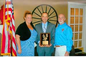 North Stamford Exchange Club Honors Macari For Volunteer Work