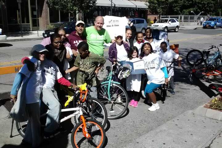 The first Mount Vernon Bike-A-Thon.