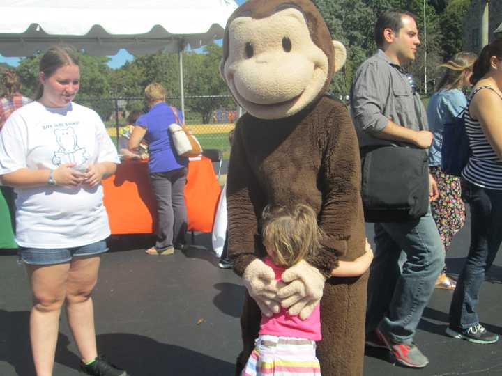 Curious George at the Chappaqua Children&#x27;s Book Festival