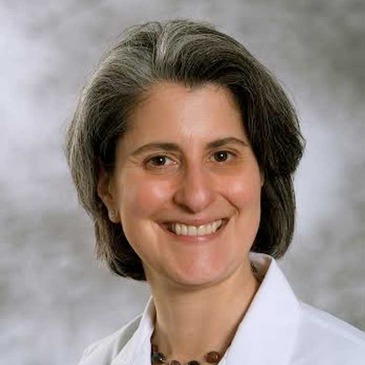 Dr. Elisa E. Burns, a gynecologic surgeon and director of quality and outcomes for the Institute for Robotic and Minimally Invasive Surgery at Northern Westchester Hospital. 