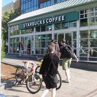 <p>Starbucks&#x27; coffee shop at 200 Main St., White Plains, reopened Thursday after its indoor renovation.</p>