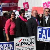 <p>Officials and women&#x27;s advocates join together to advocate for the Women&#x27;s Equality Act. </p>