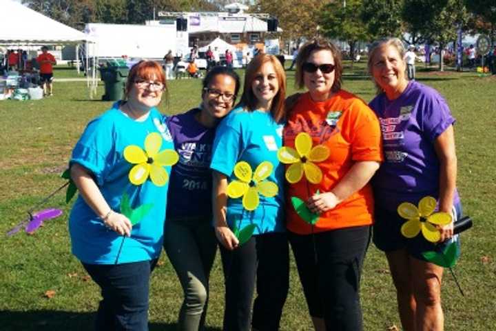 Bridgeport Team Walks To End Alzheimer's At Norwalk Event