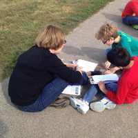 <p>Students and teachers collected data and made observations. </p>