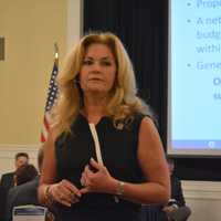 <p>Putnam County Executive MaryEllen Odell at her presentation of the proposed 2015 county budget.</p>