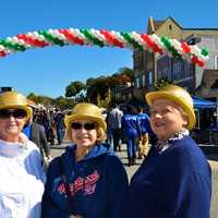 <p>Members of the community gather to enjoy the annual street fair. </p>