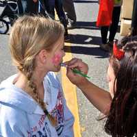 <p>Face painting and activities for children were held at the street fair. </p>