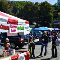 <p>Pretzels, churros, cotton candy and cold drinks were available for sale. </p>