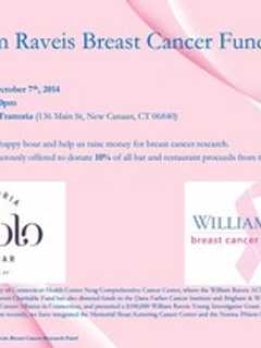 New Canaan Restaurant Hosts Event For Breast Cancer Research