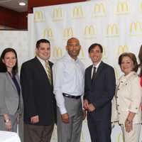 <p>Jessica Mato, Steven Frazier, Mariano Rivera, New Rochelle Mayor Noam Bramson, Celeste Quintana, Carmen Paulino, and Josh Kaufman.</p>