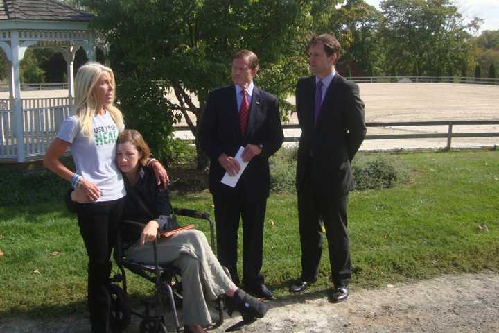 Darien Mom Joins Lawmakers In Call For Equestrian Helmet Safety Law