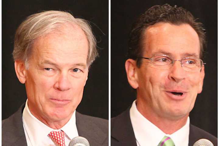 The election between Tom Foley, left, and Dannel Malloy will be a photo finish, according to the Quinnipiac Poll. 