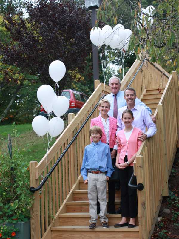 The Inn At New Canaan's Waveny Holds Stair Dedication