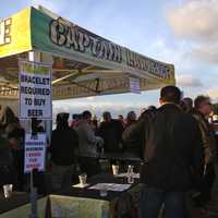 <p>Captain Lawrence Brewery&#x27;s beer test at Rocktoberfest</p>