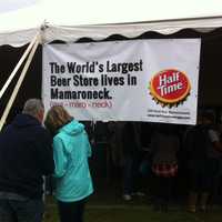 <p>Signage at the Harbor Island 1st Annual Harbor Island International Beer Festival.</p>