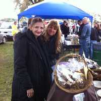 <p>Owner Maria Valente, left, and Director of Operations Chris Ann Sepkowski, right, of Chocolations in Mamaroneck, were on hand selling sweets to attendees at the Harbor Island International Beer Festival.</p>