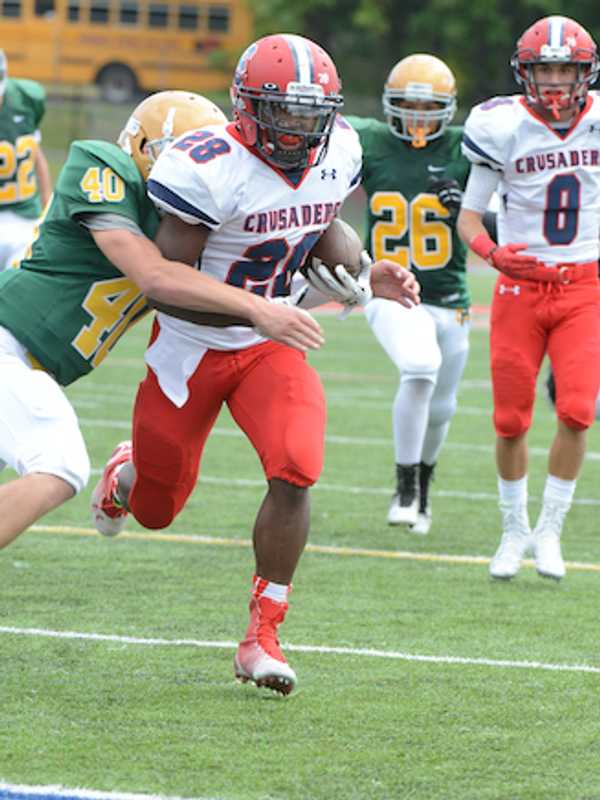 Unbeaten Archbishop Stepinac Football Rolling, But Stiff Test Awaits