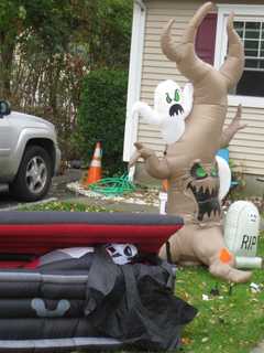 Rye, Harrison Homeowners Get Into Halloween Spirit