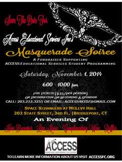 Masquerade Soiree To Benefit Bridgeport Students  