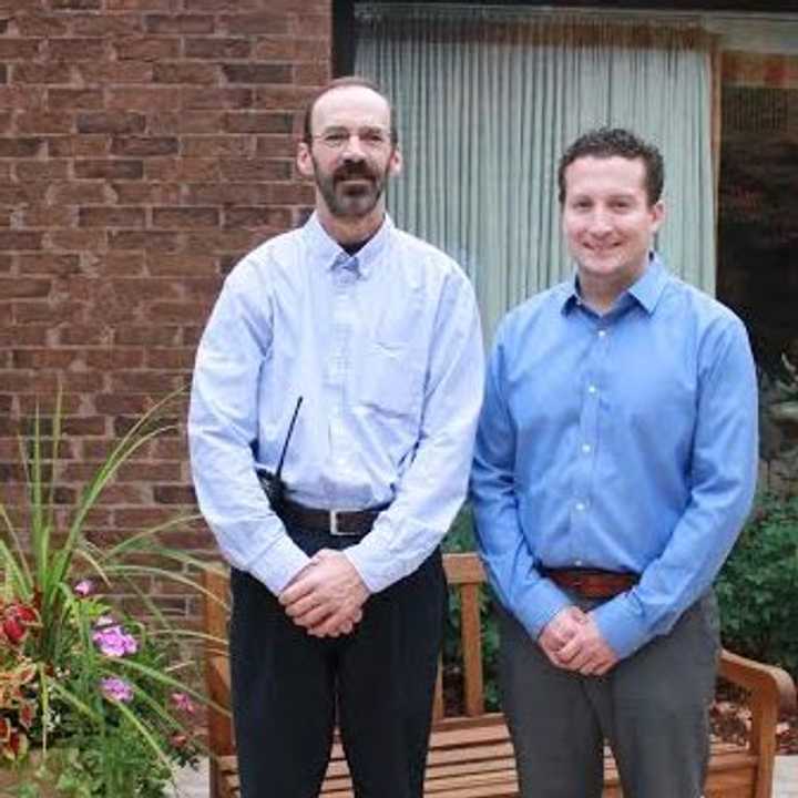 Dennis Huntley (left) and Anthony Pacchioni, RD (right) join Waveny LifeCare Networks management team.
