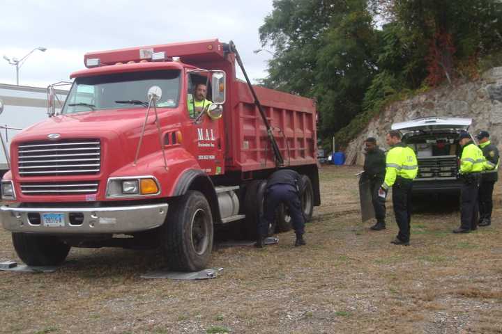 Norwalk, State Police Conduct Truck Safety Checkpoints