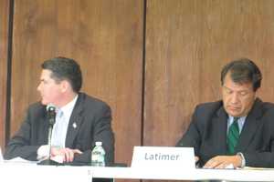 Dillon, Latimer Square Off In Lively LWV Of White Plains Forum