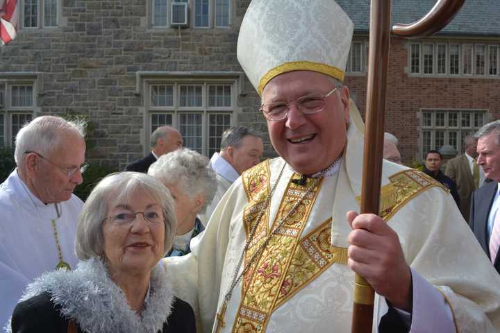 Cardinal Dolan Visits Mount Kisco For Monsignors Funeral