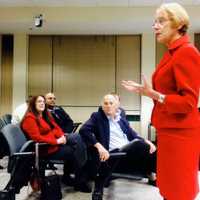 <p>The Business Council of Westchesters President Dr. Marsha Gordon led the kickoff meeting</p>