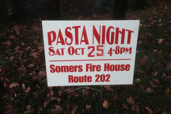 Somers Firehouse Hosting Saturday Pasta Night