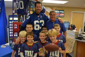 Retired Giants Player Karl Nelson Visits Somers