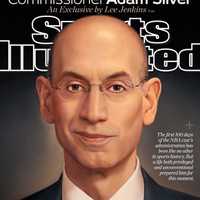 <p>NBA Commissioner Adam Silver of Rye on the May 26 cover of Sports Illustrated magazine.</p>