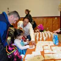 <p>Apple cider and donuts were provided for all to enjoy. </p>