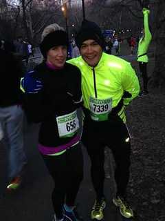 Darien Couple Tackles New York City Marathon For Norwalk Charity