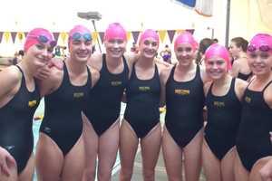 Wilton Wahoos Swim In The Pink In First Home Meet Of Season