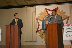 Murphy, Wagner Trade Barbs At Putnam Forum