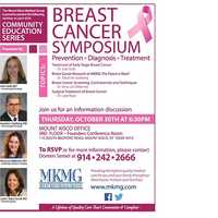 Mount Kisco Medical Group Plans Breast Cancer Symposium