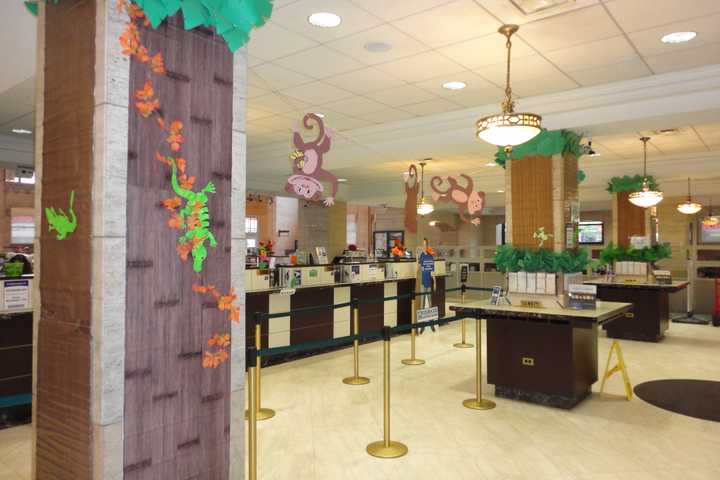 It's 'Costumed For A Cure' Day At Ridgewood Savings Bank In New Rochelle 