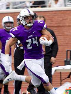 Former Staples Star Leads Unbeaten Amherst Football Team