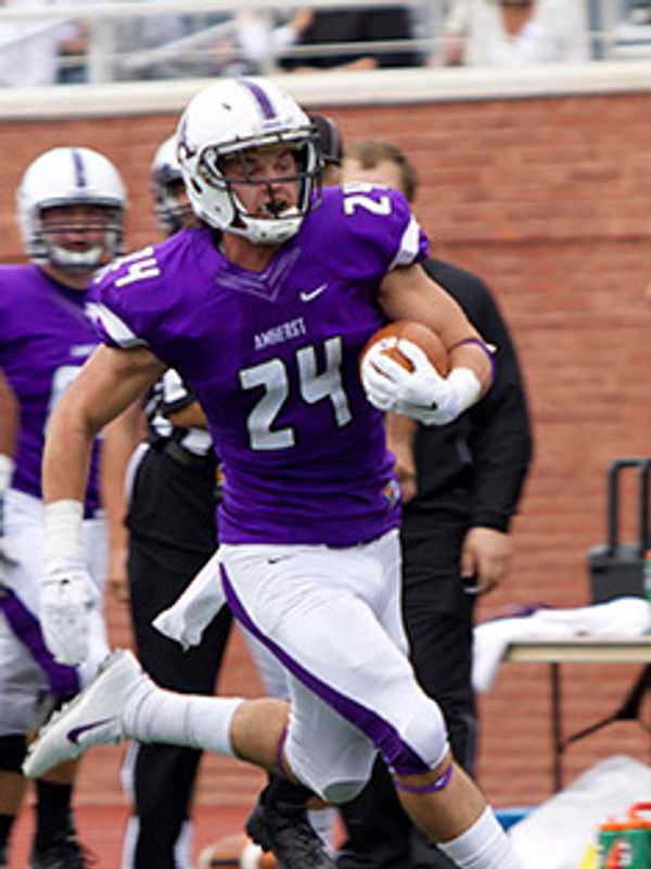 Former Staples Star Leads Unbeaten Amherst Football Team