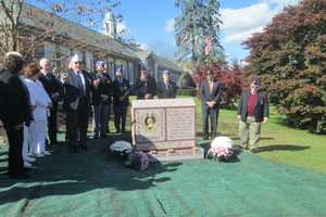 Cortlandt Unveils Purple Heart Monument