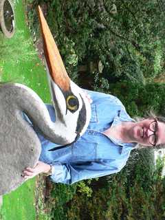 Volunteer Artist Creates Harry The Heron To Promote Norwalk's Biodiversity