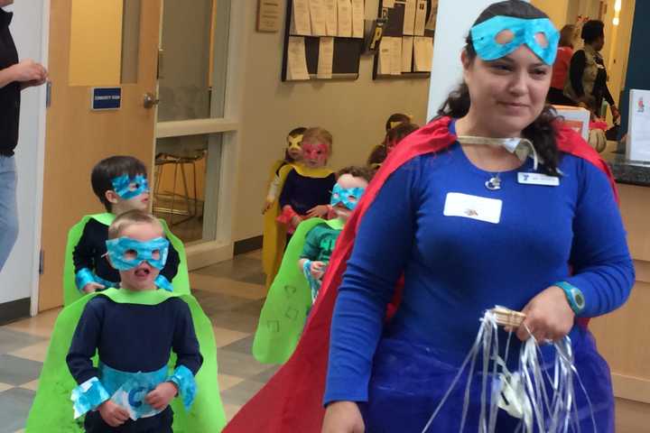 Darien YMCA Hosts Halloween Parade For Holly Pond Preschoolers