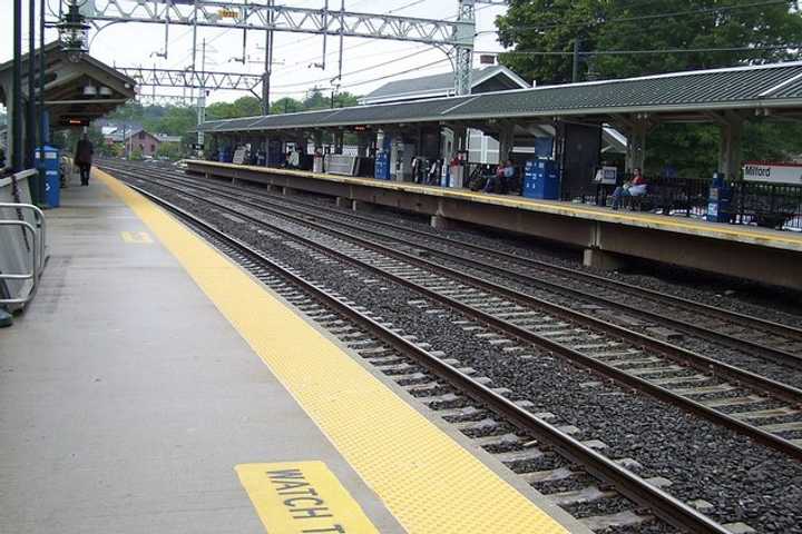 A Fairfield woman was killed after being hit by an Amtrak train near the Milford Train Station. 