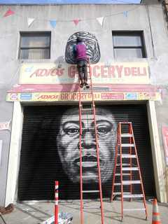 Hastings Art Students Visit Bushwick Collective