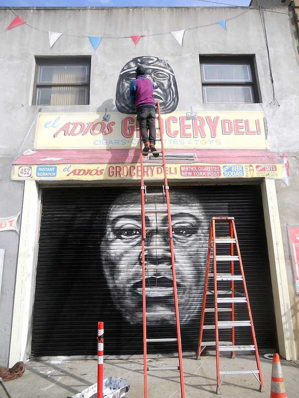 Hastings Art Students Visit Bushwick Collective