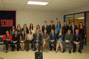 Armonk's Byram Hills HS Students Inducted Into Cum Laude Society