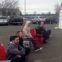 <p>It&#x27;s time for a game of musical chairs/scavenger hunt -- Chick-Fil-A style in the parking lot. The games add fun and help pass the time, organizers said. </p>