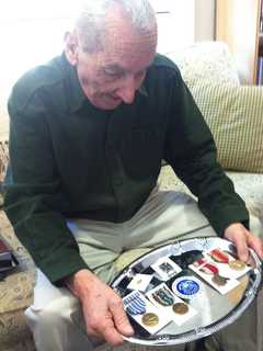 Decades Later, Greenwich Vet Receives His World War II Medals 