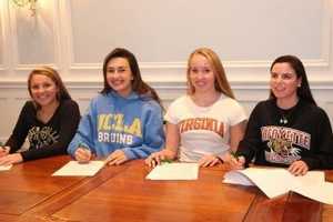 4 Athletes At Greenwich's Convent Of Sacred Heart Make College Commitments